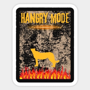 Hangry Mode - Funny Hangry -SEIKA by FP Sticker